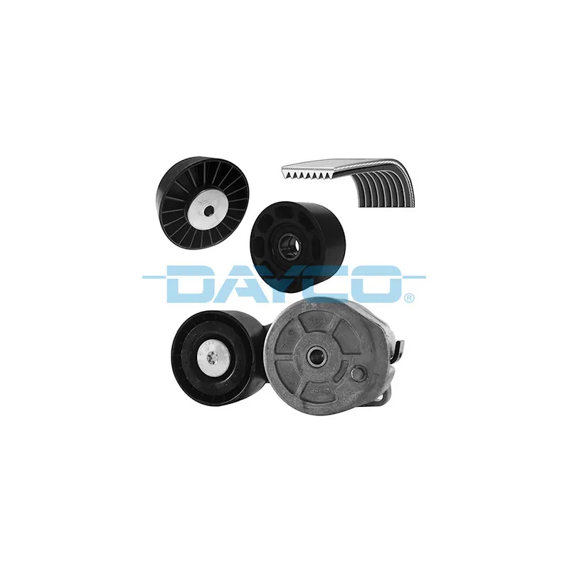 Jeu de courroies trapézoïdales à nervures DAYCO KPV089HD