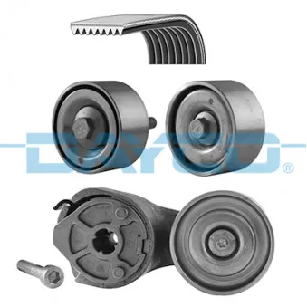 Jeu de courroies trapézoïdales à nervures DAYCO