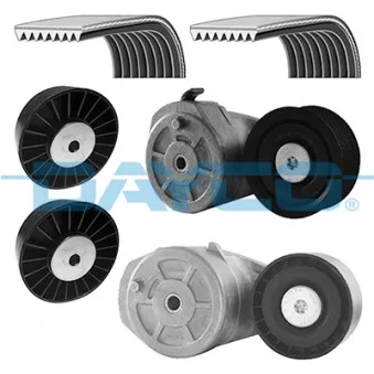 Jeu de courroies trapézoïdales à nervures DAYCO