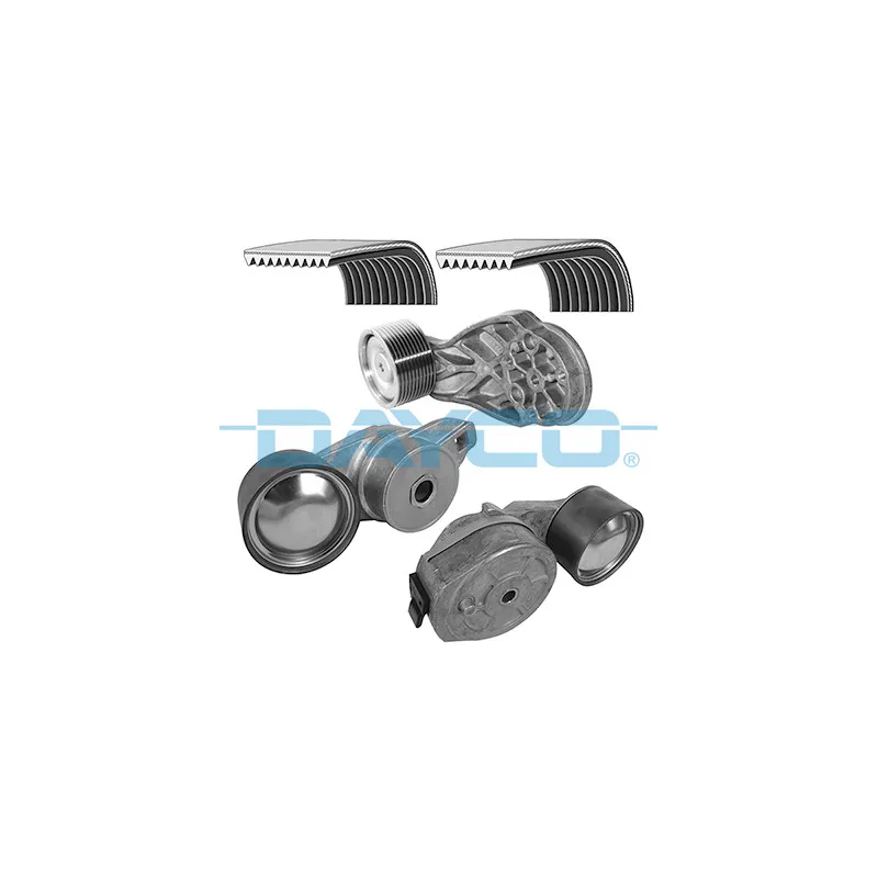 Jeu de courroies trapézoïdales à nervures DAYCO KPV055HD