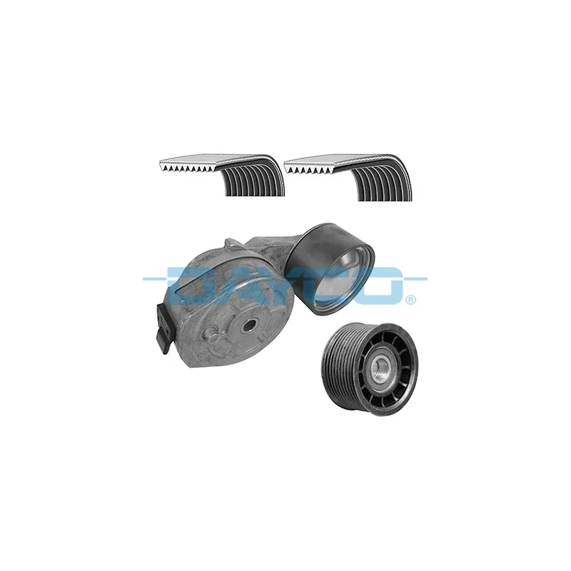 Jeu de courroies trapézoïdales à nervures DAYCO KPV049HD