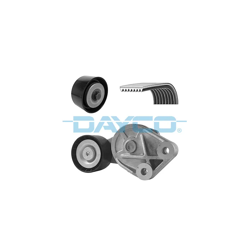 Jeu de courroies trapézoïdales à nervures DAYCO KPV124HD