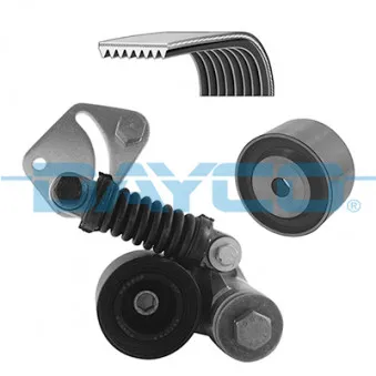 Jeu de courroies trapézoïdales à nervures DAYCO