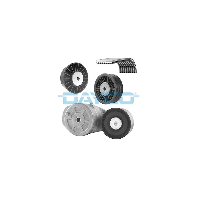 Jeu de courroies trapézoïdales à nervures DAYCO KPV031HD