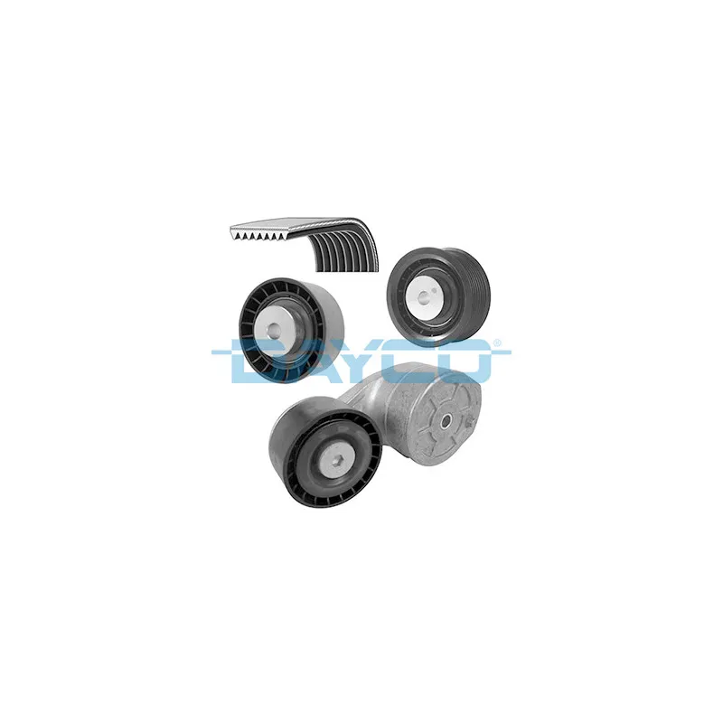 Jeu de courroies trapézoïdales à nervures DAYCO KPV030HD