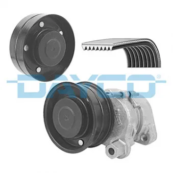 Jeu de courroies trapézoïdales à nervures DAYCO