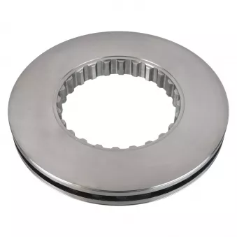 Jeu de 2 disques de frein arrière FEBI BILSTEIN