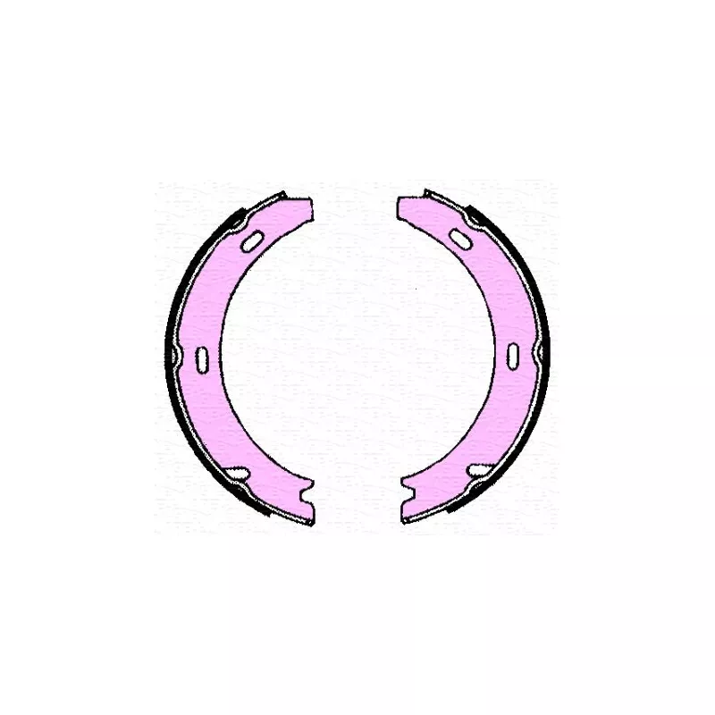 Jeu de 4 plaquettes de frein avant MAGNETI MARELLI 360219192037