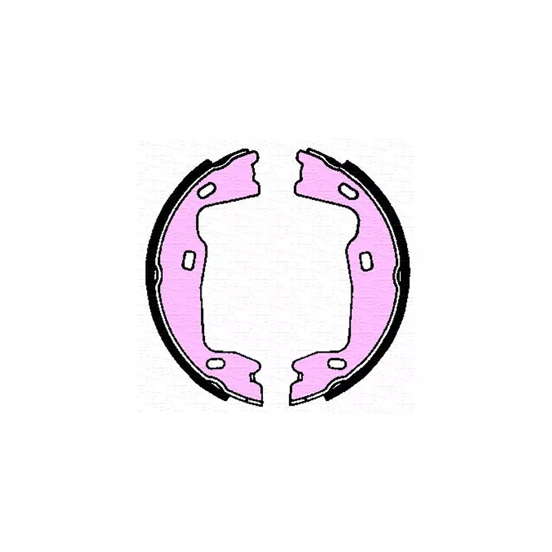 Jeu de 4 plaquettes de frein avant MAGNETI MARELLI 360219192019