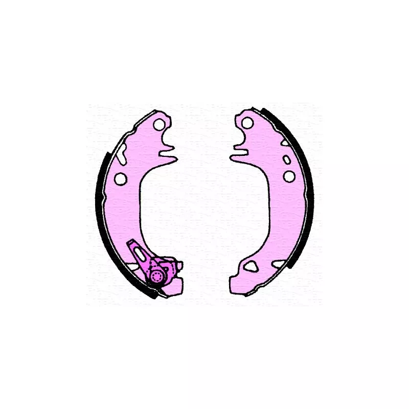 Jeu de 4 plaquettes de frein avant MAGNETI MARELLI 360219192048