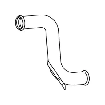 Tuyau d'échappement DINEX