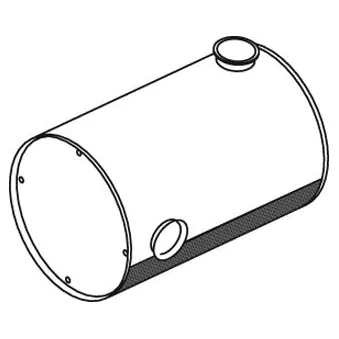 Silencieux arrière DINEX