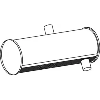 Pot de détente/silenciaux arrière DINEX