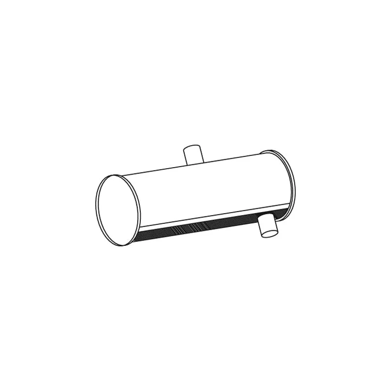 Pot de détente/silenciaux arrière DINEX 80329