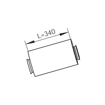 Pot de détente/silenciaux arrière DINEX