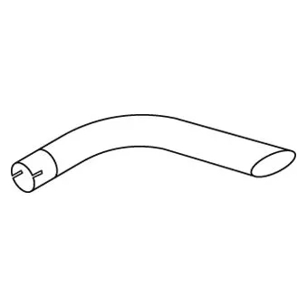 Tuyau d'échappement DINEX