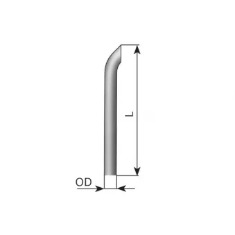 Tuyau d'échappement DINEX