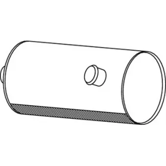 Silencieux arrière DINEX