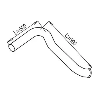 Tuyau d'échappement DINEX