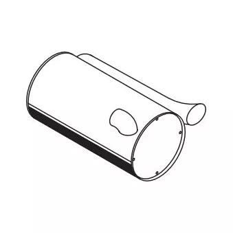 Silencieux arrière DINEX