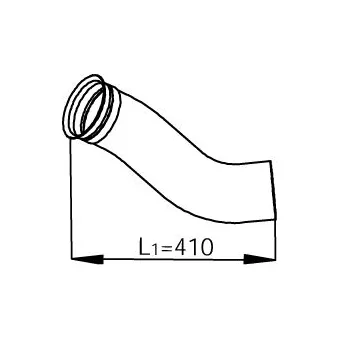 Tuyau d'échappement DINEX