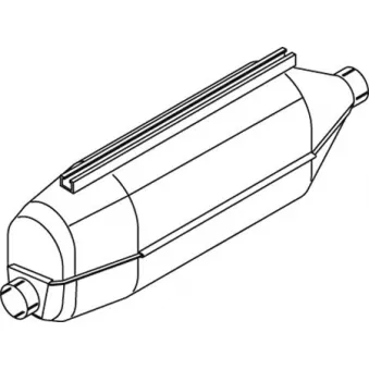 Pot de détente/silenciaux arrière DINEX