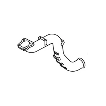 Tuyau d'échappement DINEX