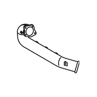 Tuyau d'échappement DINEX