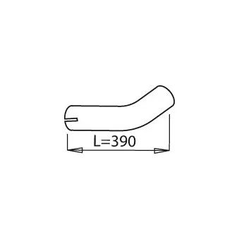 Tuyau d'échappement DINEX