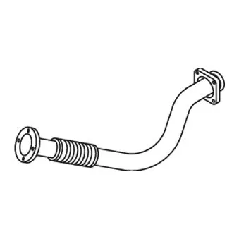 Tuyau d'échappement DINEX