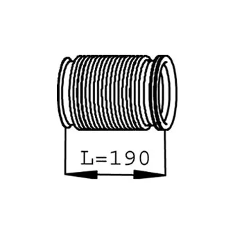 Amortisseur de vibrations d'échappement DINEX