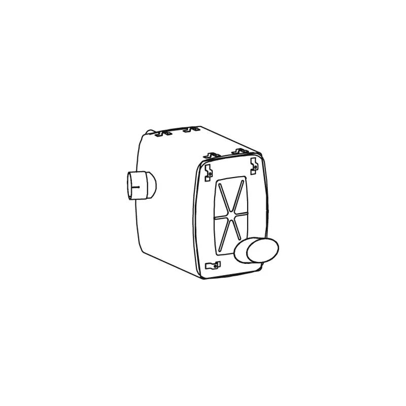 Pot de détente/silenciaux arrière DINEX 50454