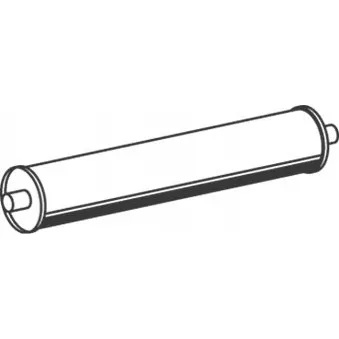 Pot de détente/silenciaux arrière DINEX