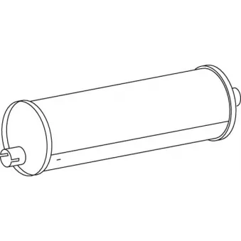 Pot de détente/silenciaux arrière DINEX