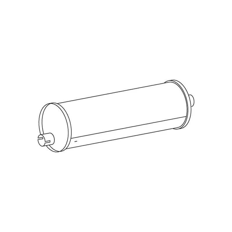Pot de détente/silenciaux arrière DINEX 50355