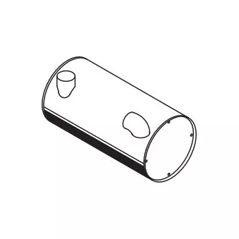 Silencieux arrière DINEX