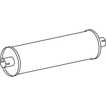 Pot de détente/silenciaux arrière DINEX