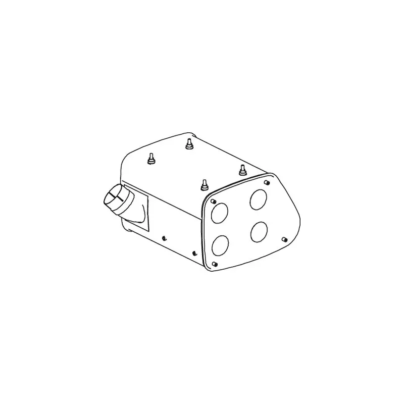 Pot de détente/silenciaux arrière DINEX 49374