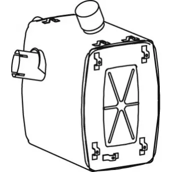 Pot de détente/silenciaux arrière DINEX