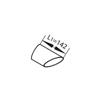 Tuyau d'échappement DINEX