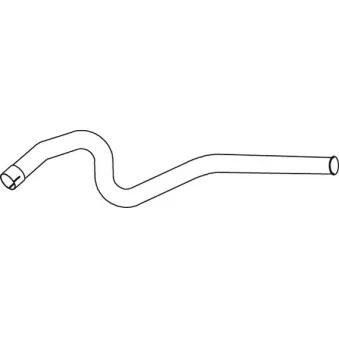 Tuyau d'échappement DINEX