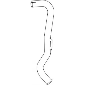 Tuyau d'échappement DINEX