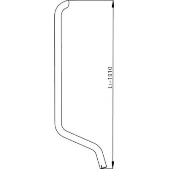 Tuyau d'échappement DINEX