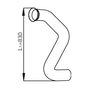 Tuyau d'échappement DINEX