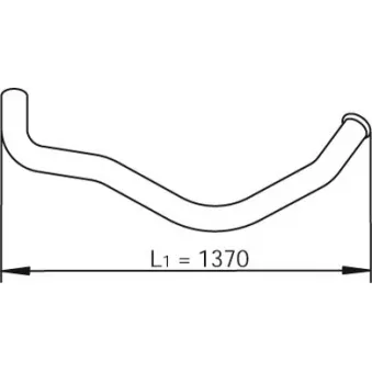 Tuyau d'échappement DINEX