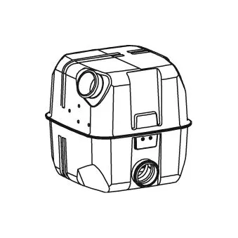 Pot de détente/silenciaux arrière DINEX