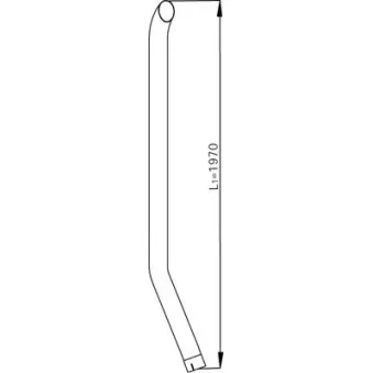 Tuyau d'échappement DINEX