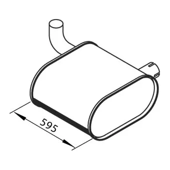 Pot de détente/silenciaux arrière DINEX