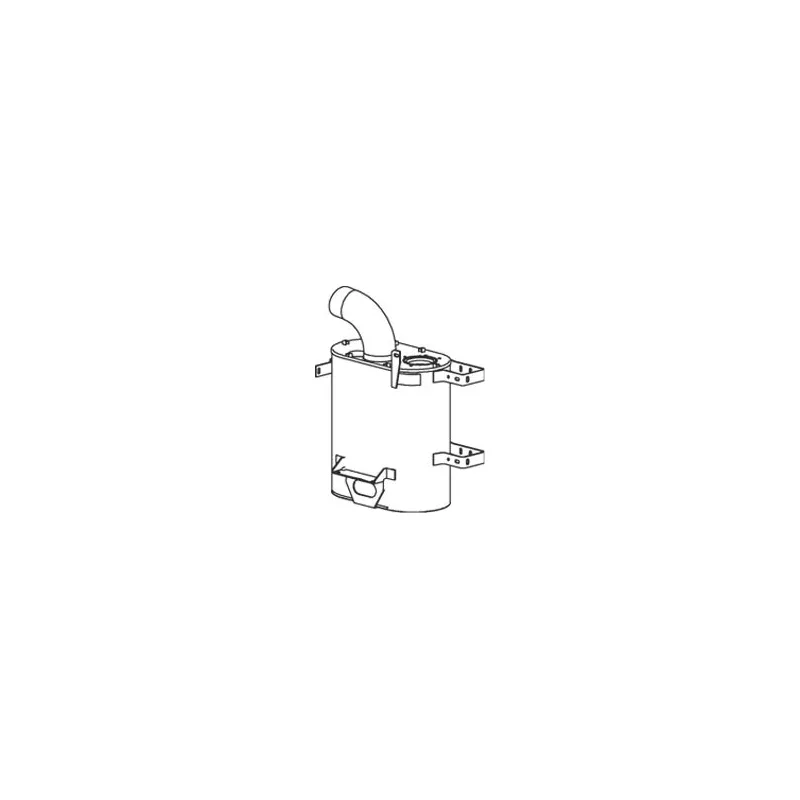Pot de détente/silenciaux arrière DINEX 64358