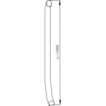 Tuyau d'échappement DINEX